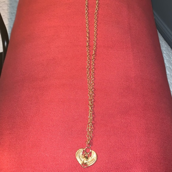 Sacred Scarab Gold Necklace - Picture 2 of 5